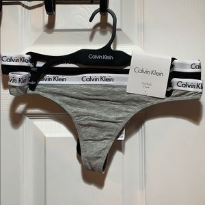 Calvin Klein Thongs 2-Pack